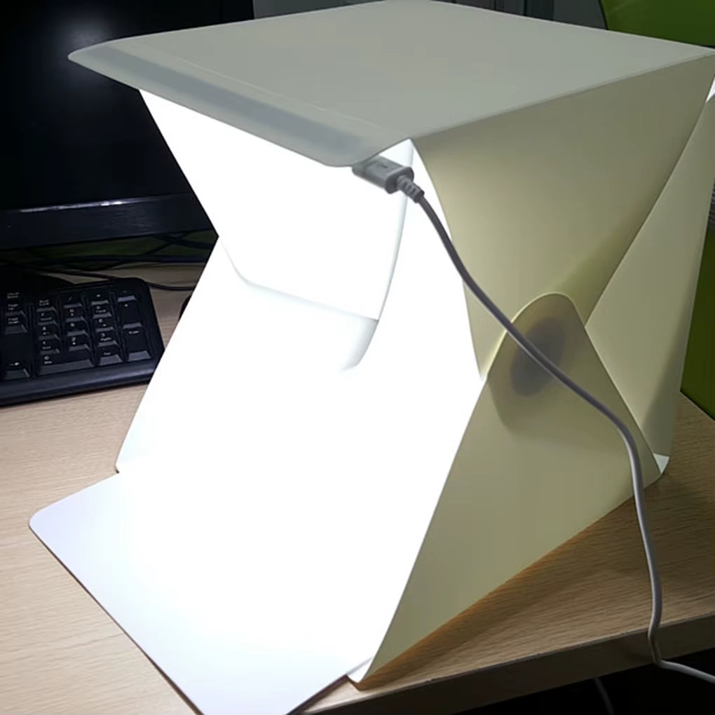 Photography Box Reusable Backdrop Photo Studio Lighting Tent Cube Shooting Portable Professional Light Photographer