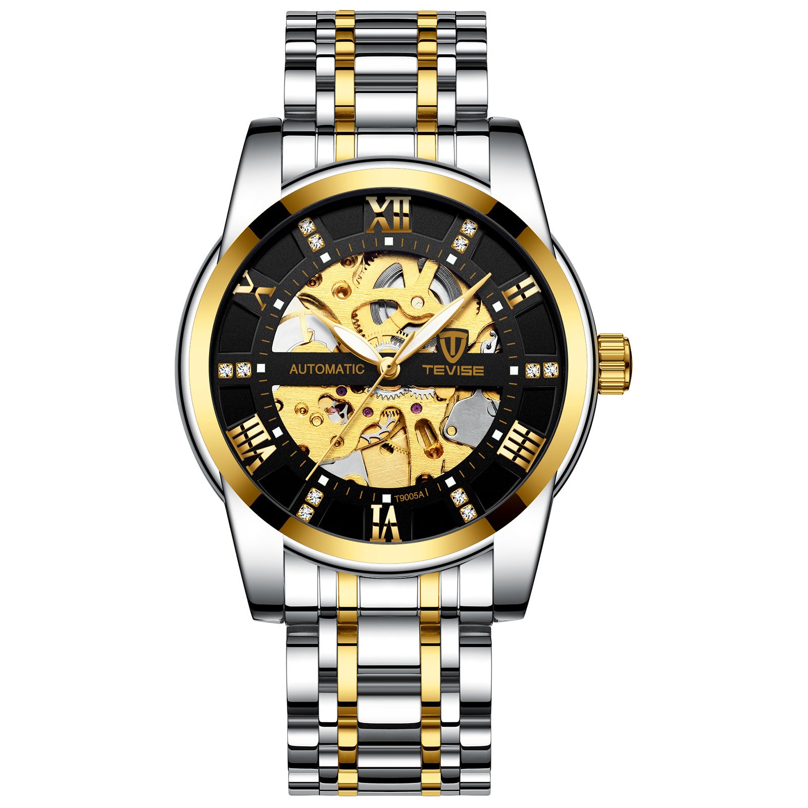 Men''S Fashion Watch Fashion Automatic Mechanical Watch Hollow Watch Watch Waterproof Men''S Watch