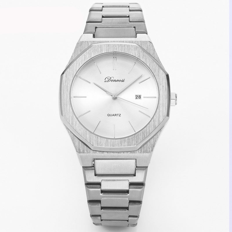 Fashion Stainless Steel Strap Men's Quartz Watch